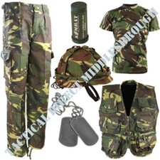 BOYS ARMY OUTFIT KIDS 3-13