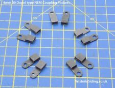 4mm 00 gauge Dapol type NEM Coupling Pockets Only x 5 pairs