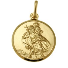 9ct Gold St Christopher