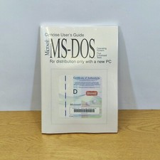 MS-Dos V6.22 On 4 x 3.5" Floppy Discs New
