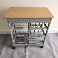 HYGRAD Kitchen Trolley MDF Top