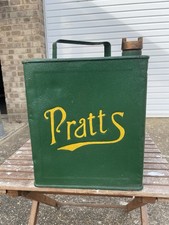 VINTAGE PRATTS 2 GALLON PETROL