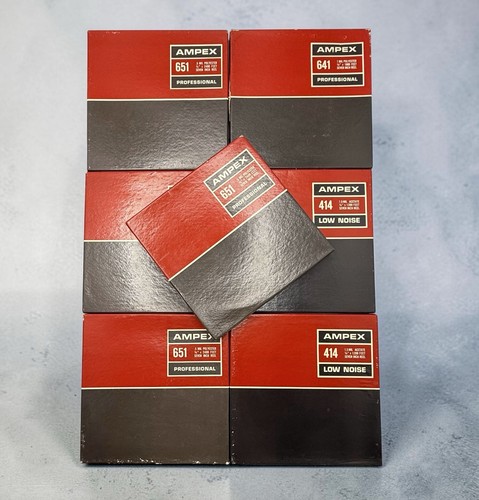 Lot 7 vintage - of, ampex