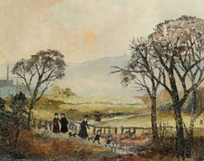 Helen Bradley 'A Walk on a