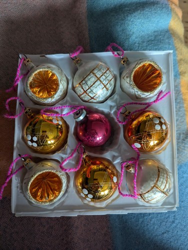 Vintage boxed christmas - vintage,