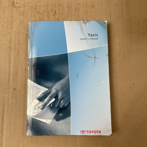 Toyota yaris owners manual - toyota,