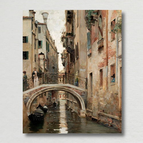 Canal venice vintage - canal,