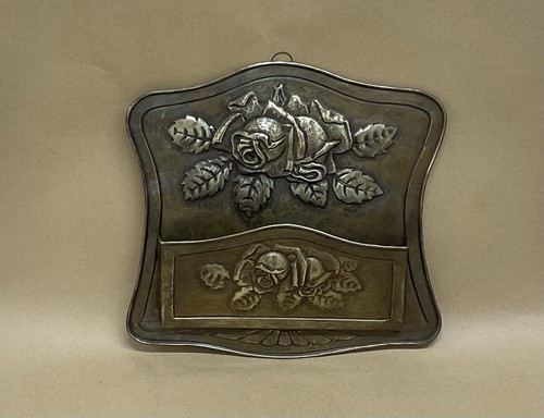 Art nouveau brass - letter, rack