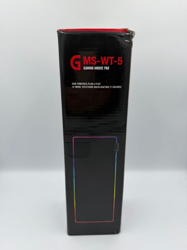 Rgb gaming mouse pad - mouse, light
