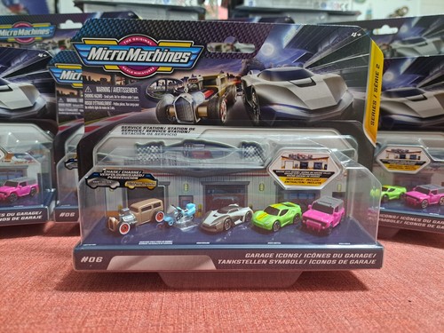 Micro machines garage icons - micro,