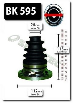 Shaftec front inner - shaftec, cv