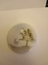 Highbank Porcelain Round Trinket Box