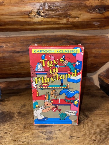 Toys playland vhs - toys,