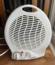 White Kingavon Electric Plug In Heater 