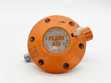 VINTAGE PLEIN AIR LIQUIGAS GAS REGULATOR ORANGE
