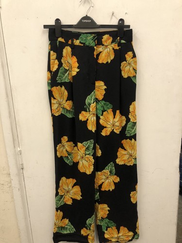 Zara floral wide leg summer - zara,