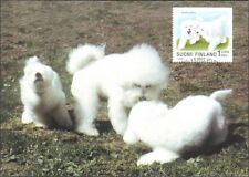 Poodle Bichon Frise Puppies Dog Finland Mint Maxi FDC 1998