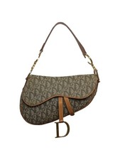 Dior Vintage Saddle Bag Green