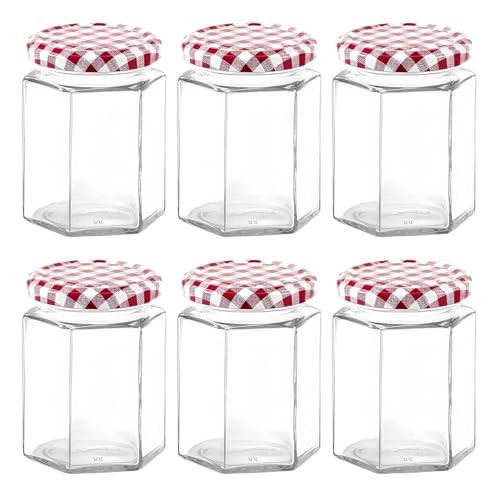 Eidoct glass jam jars set - jam, of