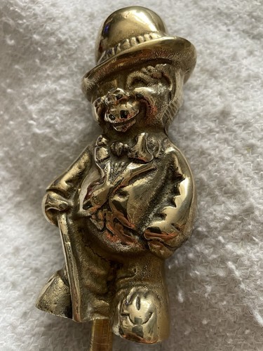Solid brass leprechaun - solid,
