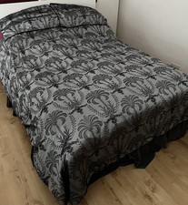 KINGSIZE BLACK SILVER PALM