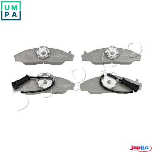 Brake pad set disc - set,