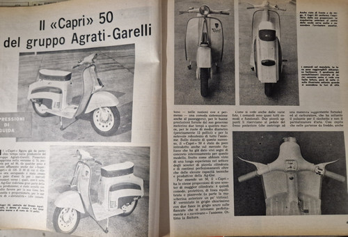 Motorcycle scooter capri - motorcycle, 50