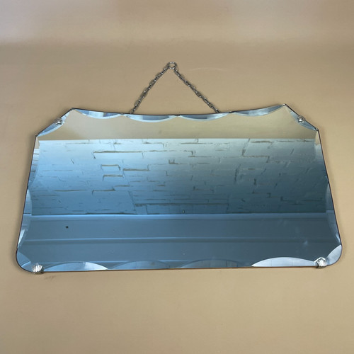 Vintage rectangle wall mirror - vintage,