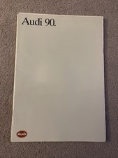 1990 AUDI 90 Sales Brochure UK Market - Sport Quattro 20V SE Colours MINT!