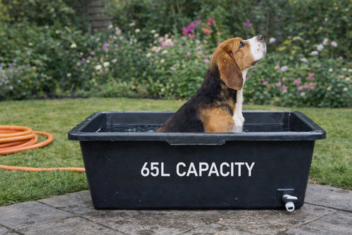 Dog bath tub 65l pet - dog,