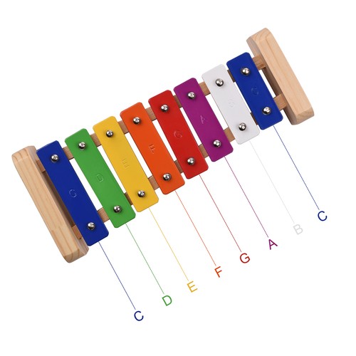 Kids wooden xylophone musical - wooden,