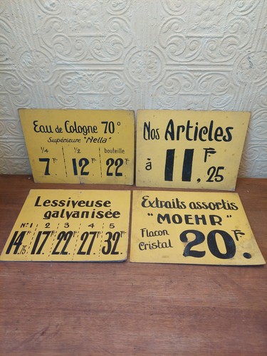Vintage french hand painted - french,
