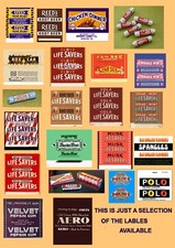 Dummy candy bars - and, mint