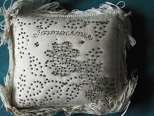 Pin cushion antique - cushion,