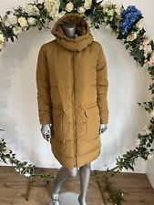 JOULES Whitwell Padded Coat Size 12 14 20 Tan Mid Length Puffer Relaxed Fit NEW