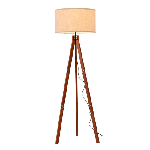 Mid century wooden tripod - wooden,