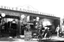 Mrt-53 E.a. Cussans Motor Garage, Police Car, Wyboston, Bedfordshire. Photo