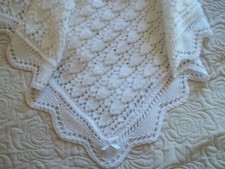 hand knitted shawl