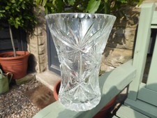 Vintage Lead Crystal Cut Glass