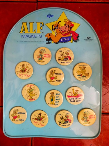Alf the alien fridge - alf,