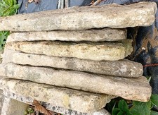 Cotswold Stone Garden Border Edging reclaimed length  x 25 feet coping stones 