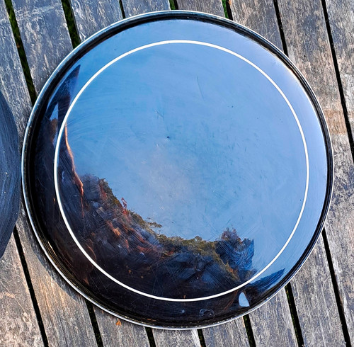 Remo ebony pinstripe - 15", drum
