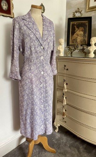 1950s day dress pockets - 1950s,