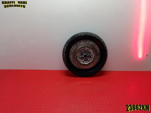 Front wheel with disc - with,
