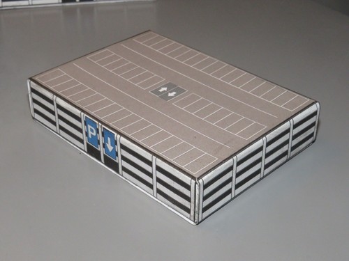 Model airport multi story car - airport,