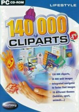 140,000 Clipart Collection - PC CD-ROM Software - Brand New & Sealed
