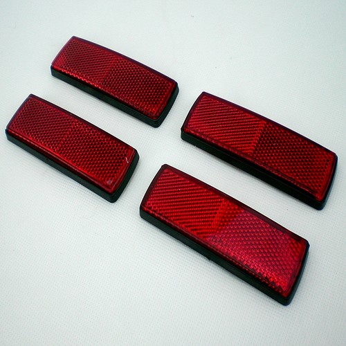 Rear markers red - markers, reflectors