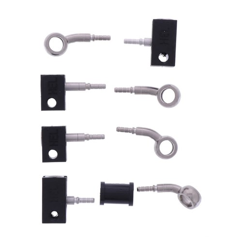 Jmp brake hose kit silver - brake,