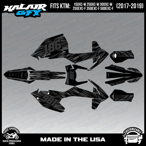 Graphics kit for - for, ktm