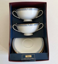 M&S DOUBLE HANDLED SOUP BOWL &